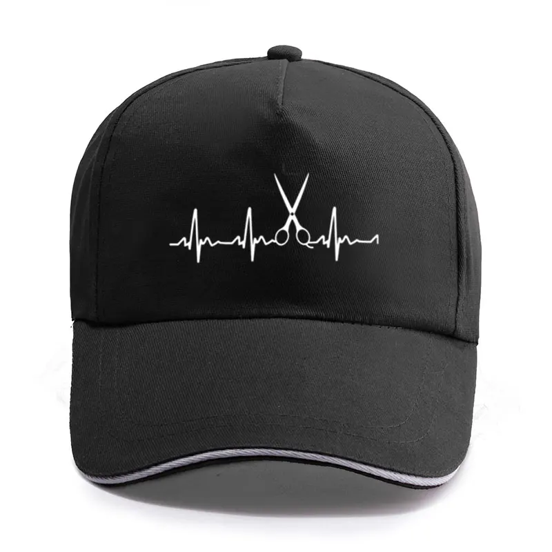 New Summer Heartbeat Hairdresser Printed Baseball Cap Unisex Women Men Cotton Barber Dad Hat Snapback Hats Trucker Cap Sun-Hats
New Summer Heartbeat Hairdresser Printed Baseball Cap Unisex Women Men Cotton Barber Dad Hat Snapback Hats Trucker Cap Sun-Hats