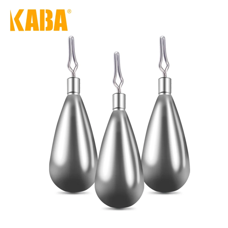 KABA Teardrop Drop Shot Weights 3.5g 5.3g 10pcs 5pcs Natural Color Lead Sinker
KABA Teardrop Drop Shot Weights 3.5g 5.3g 10pcs 5pcs Natural Color Lead Sinker