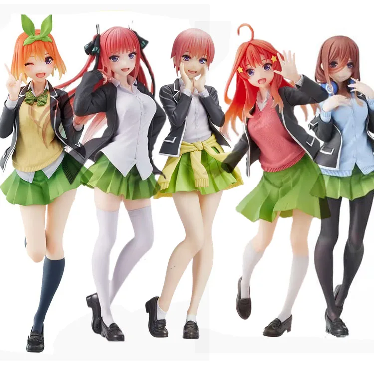 No box 2021 Japanese original anime figure Nakano Nino/Nakano Miku school uniform ver PVC Action Figure Model Toys
No box 2021 Japanese original anime figure Nakano Nino/Nakano Miku school uniform ver PVC Action Figure Model Toys