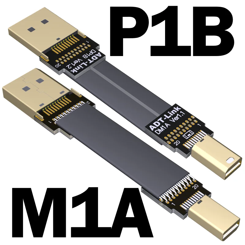 Плоский кабель Mini DisplayPort — DisplayPort 1.2 Позолоченный шнур DP — Mini DP «папа-папа» поддерживает HDR/DSC 4K при 60 Гц 2K при 144 Гц для Vi
Плоский кабель Mini DisplayPort — DisplayPort 1.2 Позолоченный шнур DP — Mini DP «папа-папа» поддерживает HDR/DSC 4K при 60 Гц 2K при 144 Гц для Vi