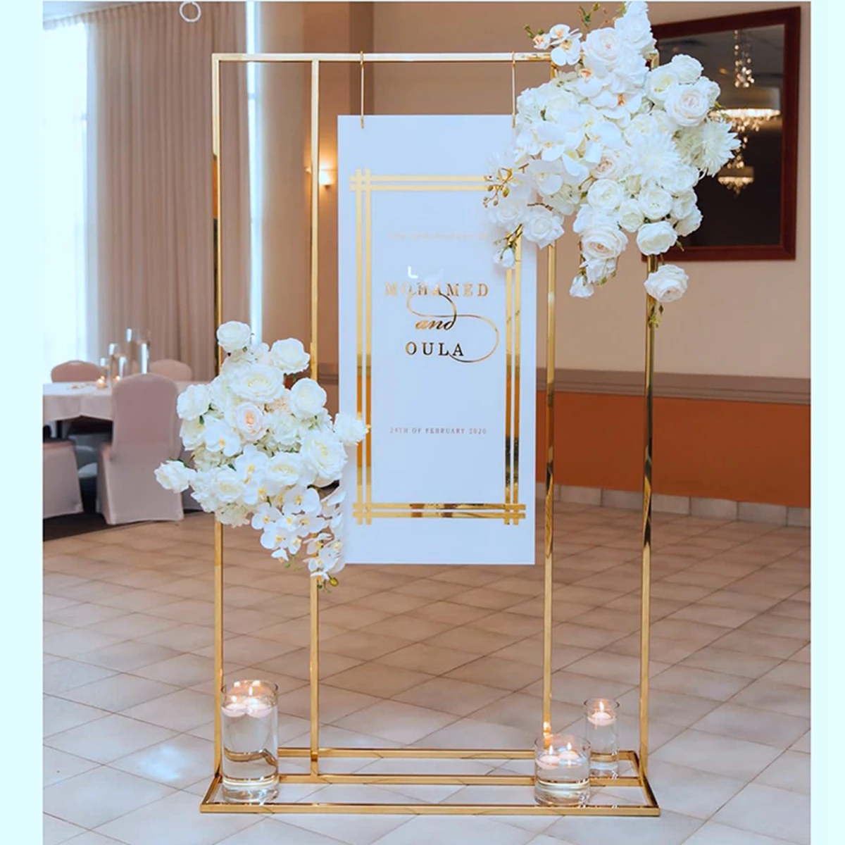 New modern style luxury wedding decoration table gold stainless steel metal flower stand AB1115
New modern style luxury wedding decoration table gold stainless steel metal flower stand AB1115