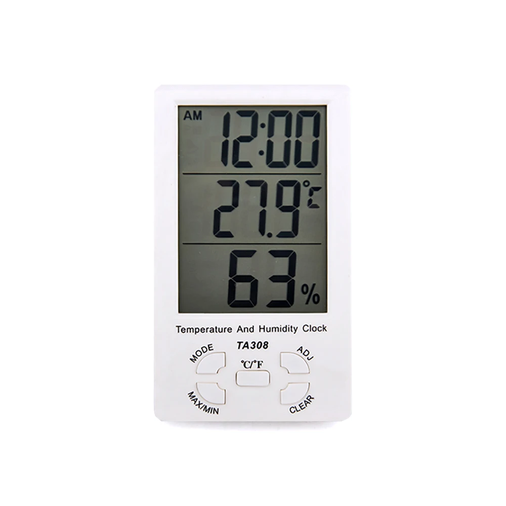 Wall Hanging Thermometer Hygrometer Household Outdoor Weather Station Electronic Temperature Humidity Monitor With Clock
Wall Hanging Thermometer Hygrometer Household Outdoor Weather Station Electronic Temperature Humidity Monitor With Clock