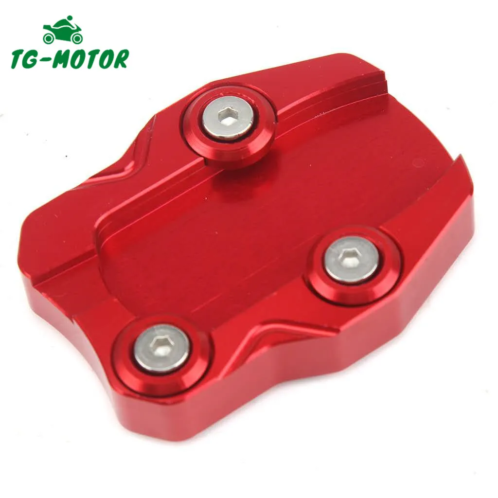TG-Motor Motorcycle CNC Kickstand Foot Side Stand Support Extension Enlarger Pad For HONDA PCX125 PCX150 PCX 125 150 2018-2021
TG-Motor Motorcycle CNC Kickstand Foot Side Stand Support Extension Enlarger Pad For HONDA PCX125 PCX150 PCX 125 150 2018-2021