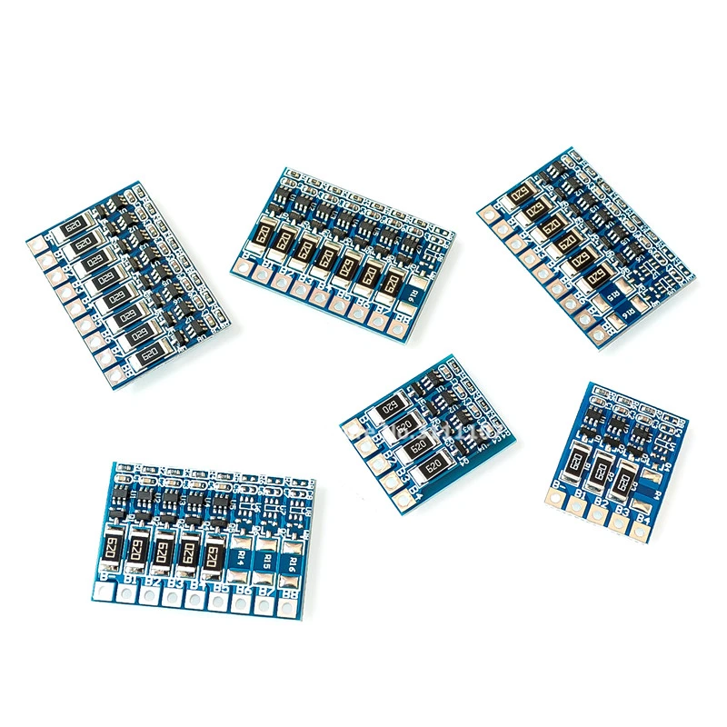 3/4/5/6/7/8 series 18650 lithium battery polymer battery balance board 11.1~33.6V 8S charging
3/4/5/6/7/8 series 18650 lithium battery polymer battery balance board 11.1~33.6V 8S charging