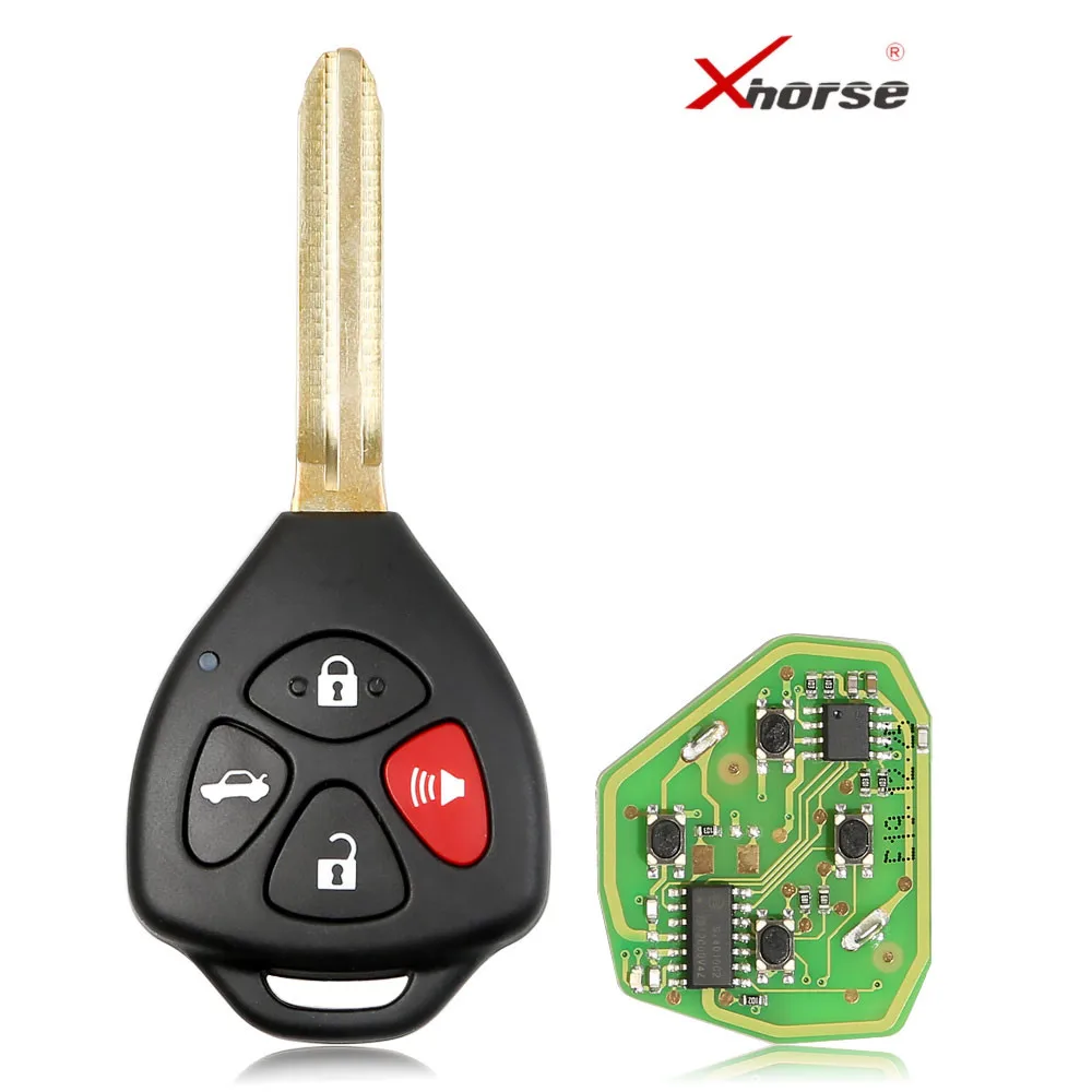 10pcs/lot XHORSE XKTO02EN Wired Remote Key For Toyota Style Flat 4 Buttons for VVDI VVDI2 Key Tool Global Version
10pcs/lot XHORSE XKTO02EN Wired Remote Key For Toyota Style Flat 4 Buttons for VVDI VVDI2 Key Tool Global Version