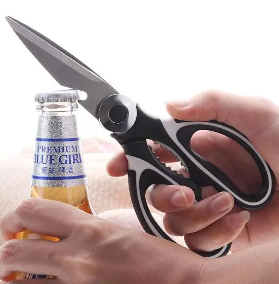 Stainless Steel Kitchen Scissors Kitchen Shears With Blade Cover Vegetable Slicer kitchen Tools
Stainless Steel Kitchen Scissors Kitchen Shears With Blade Cover Vegetable Slicer kitchen Tools