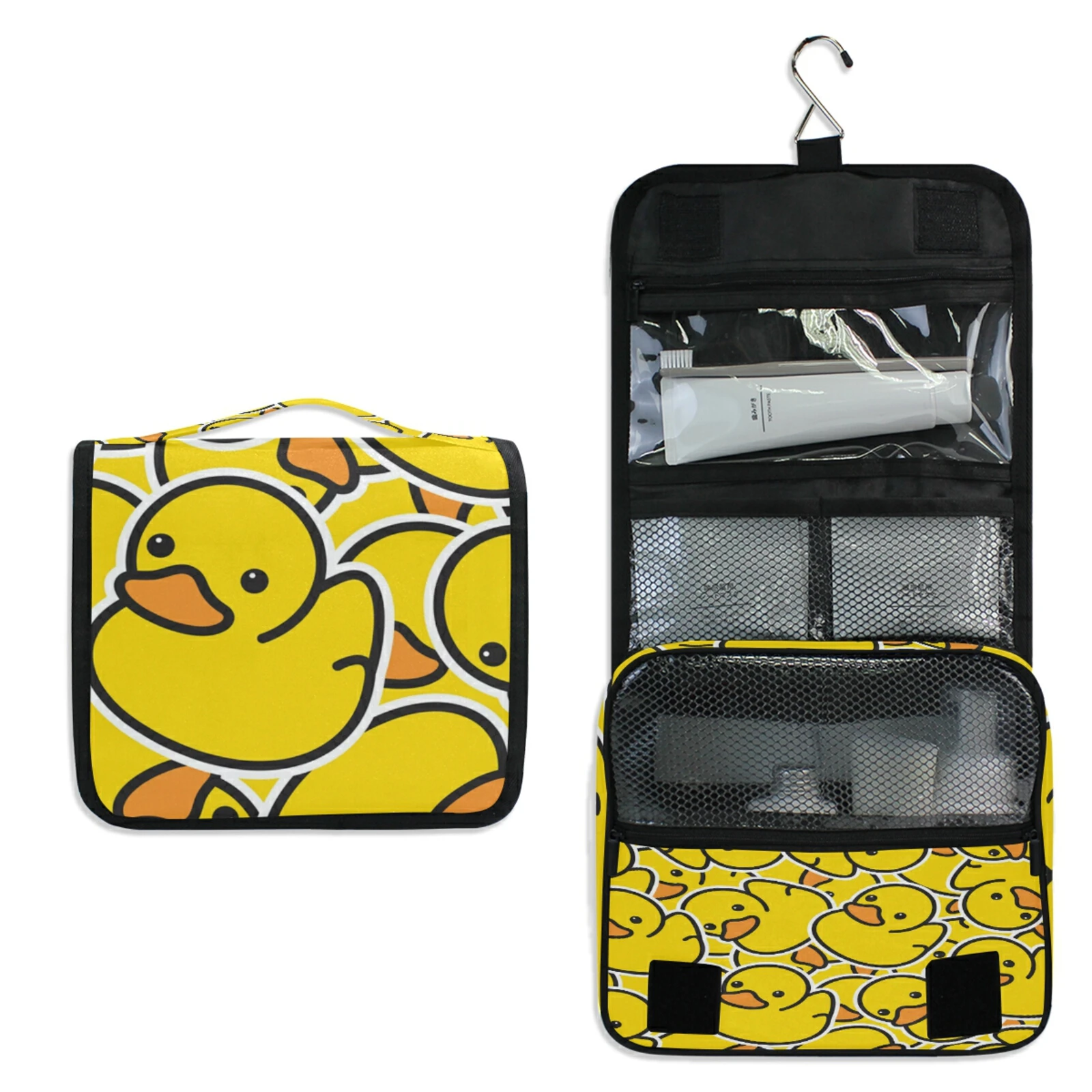 Multi-Compartment Hanging Toiletry Bag Cartoon Animal Print Cosmetic Bag Bathroom Portable Makeup Waterproof Travel Storage Bag
Multi-Compartment Hanging Toiletry Bag Cartoon Animal Print Cosmetic Bag Bathroom Portable Makeup Waterproof Travel Storage Bag