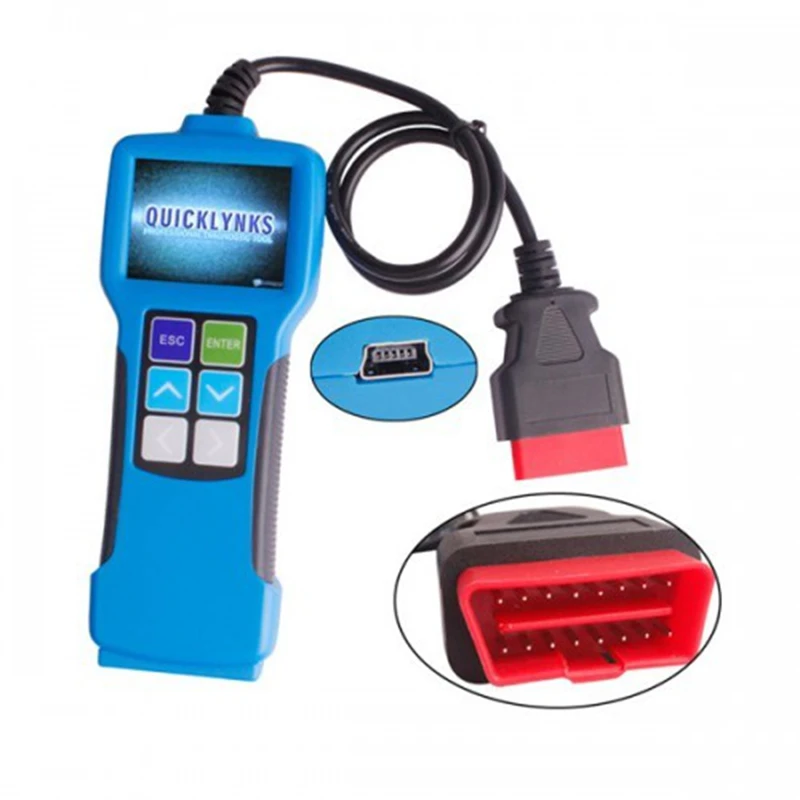 QUICKLYNKS T80 JOBD/OBD2/EOBD Color Display Auto Scanner T80 For Japan Cars Wider Vehicle Coverage With CAN Protocol Support
QUICKLYNKS T80 JOBD/OBD2/EOBD Color Display Auto Scanner T80 For Japan Cars Wider Vehicle Coverage With CAN Protocol Support