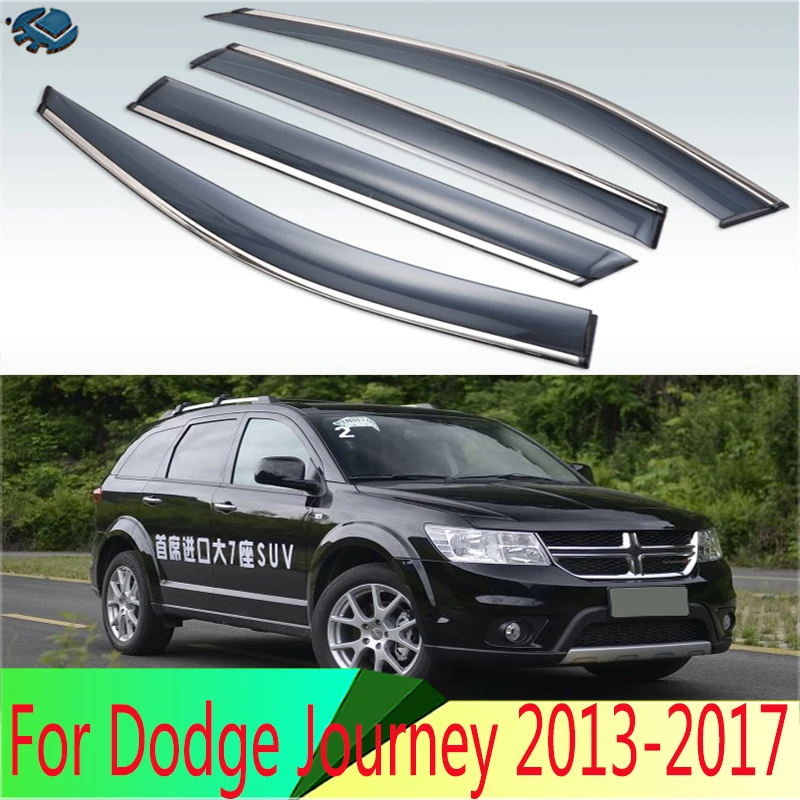 For Dodge Journey 2013-2017 Plastic Exterior Visor Vent Shades Window Sun Rain Guard Deflector 4pcs
For Dodge Journey 2013-2017 Plastic Exterior Visor Vent Shades Window Sun Rain Guard Deflector 4pcs