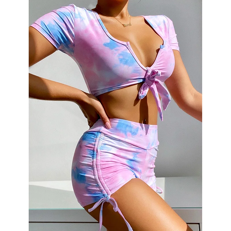 High Waisted Swimsuits Tie-dye Sexy Strappy Bikini Cute Swimsuit 2 Piece Sets Womens Sexy Swim Suit Bathing Suits Woman 2021
High Waisted Swimsuits Tie-dye Sexy Strappy Bikini Cute Swimsuit 2 Piece Sets Womens Sexy Swim Suit Bathing Suits Woman 2021