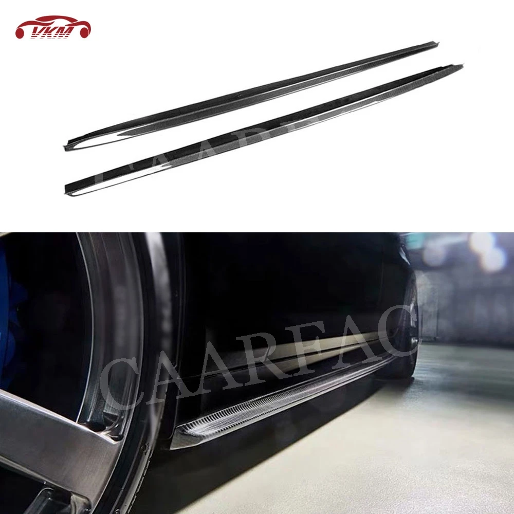 5 Series Carbon Fiber Side Skirts Door Bumper Aprons Guard For BMW F90 M5 G30 M-SPORT 2018 2019 Car Styling
5 Series Carbon Fiber Side Skirts Door Bumper Aprons Guard For BMW F90 M5 G30 M-SPORT 2018 2019 Car Styling