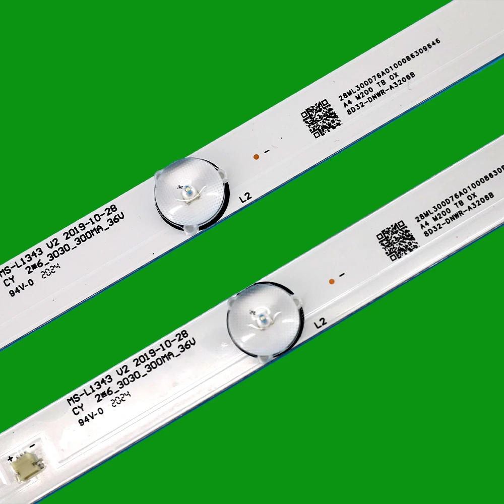 10Pieces/Lot 6LED LED Backlight Strip for 32 Inch JL.D32061330-081AS-M E348124 MS-L1343 L2202 L1074 V2 2-6-3030-300MA-36V
10Pieces/Lot 6LED LED Backlight Strip for 32 Inch JL.D32061330-081AS-M E348124 MS-L1343 L2202 L1074 V2 2-6-3030-300MA-36V