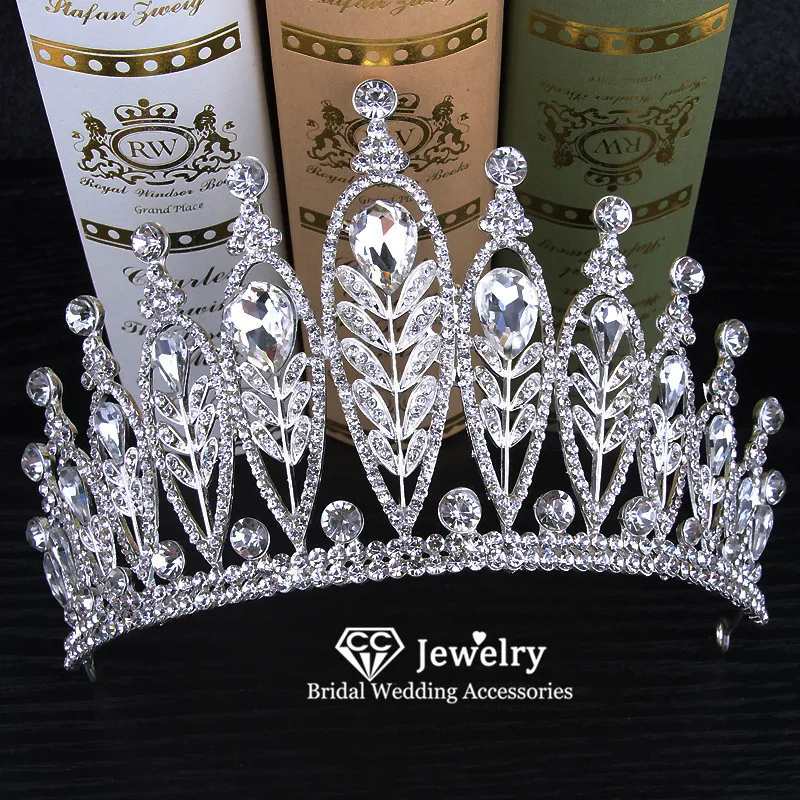 CC Crown Jewelry Hairbands Wedding Hair Accessories for Women Lage Crowns Bridesmaids Tiara High Quality Headdress Crystal KC03
CC Crown Jewelry Hairbands Wedding Hair Accessories for Women Lage Crowns Bridesmaids Tiara High Quality Headdress Crystal KC03