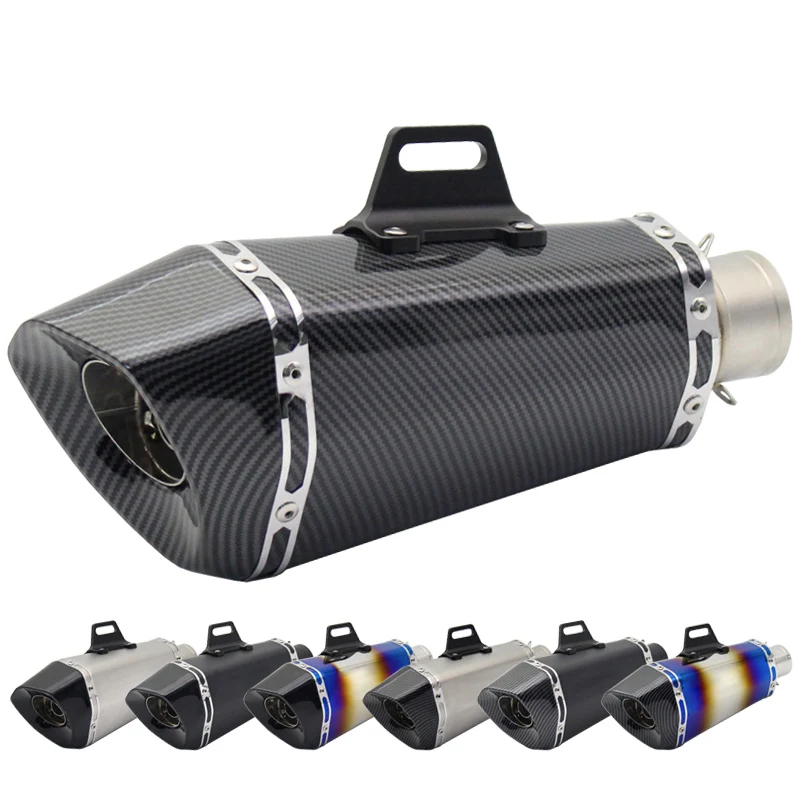 Length 340mm Inlet 51mm Exhaust Pipe Muffler Motorcycle Universal Muffler Exhaust DB Killer Escape Moto
Length 340mm Inlet 51mm Exhaust Pipe Muffler Motorcycle Universal Muffler Exhaust DB Killer Escape Moto