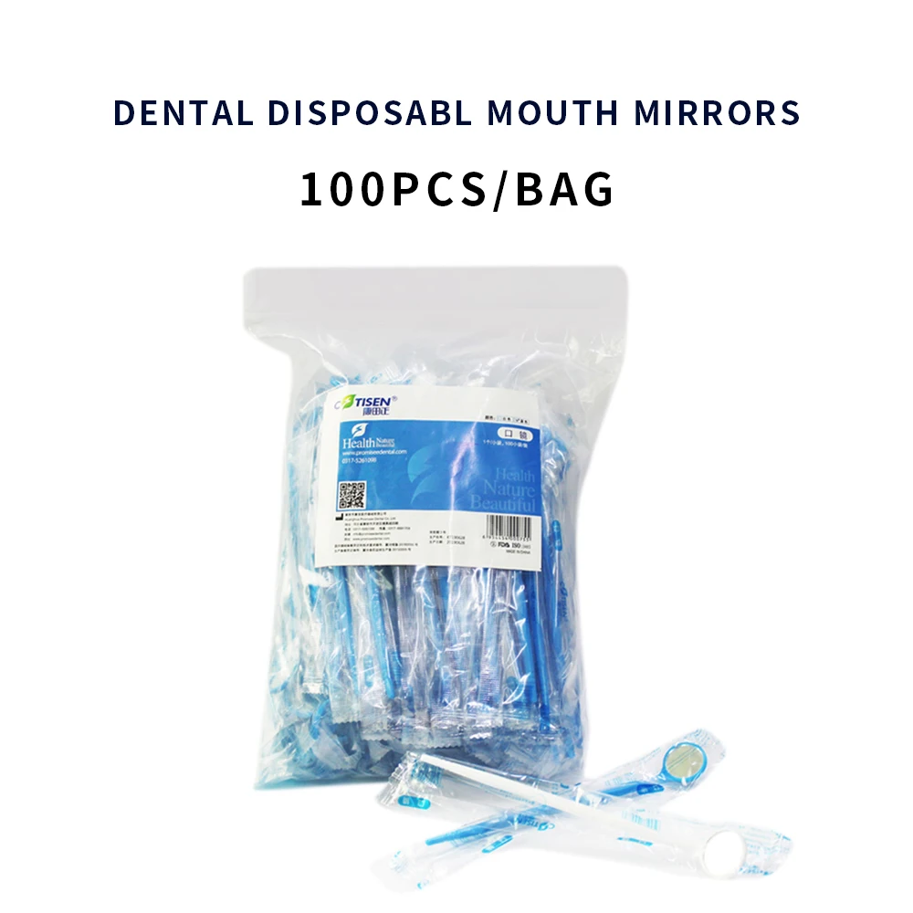 Dental Mouth Mirror Dentist 100pcs Disposable Plastic Oral Care Intraoral Tools Dentistry Supplies Clinic Products
Dental Mouth Mirror Dentist 100pcs Disposable Plastic Oral Care Intraoral Tools Dentistry Supplies Clinic Products