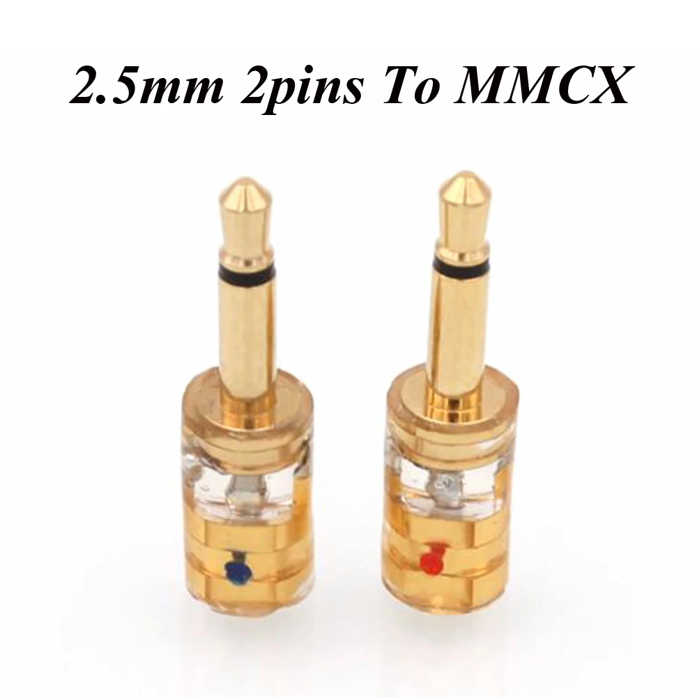Pair MMCX/.78mm Female to 2.5mm Male Converter Adapter for HE1000 HE560 HE400i Oppo PM-1 PM-2 NightHawk Headphone
Pair MMCX/.78mm Female to 2.5mm Male Converter Adapter for HE1000 HE560 HE400i Oppo PM-1 PM-2 NightHawk Headphone