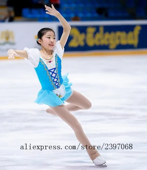 blue ice skating dress women custom skating dress girls competition figure skating clothing free shipping
blue ice skating dress women custom skating dress girls competition figure skating clothing free shipping