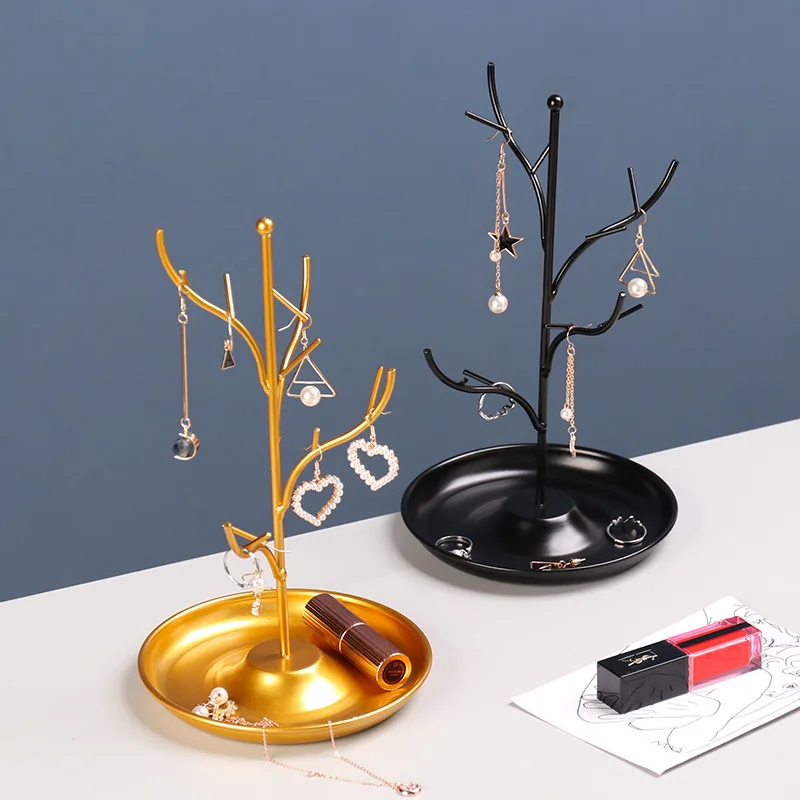 Simple modern light luxury style wrought iron bracket jewelry rack ornaments girl desktop earrings jewelry storage rack
Simple modern light luxury style wrought iron bracket jewelry rack ornaments girl desktop earrings jewelry storage rack