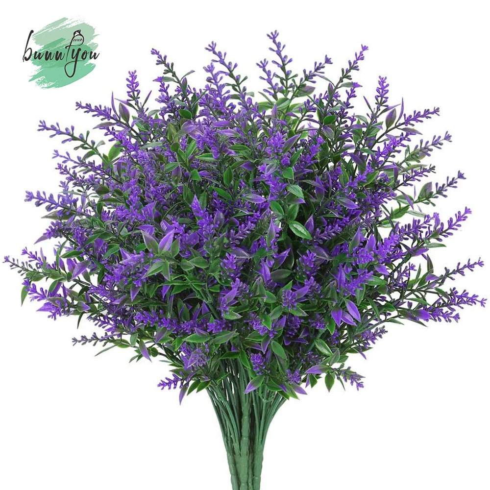 8 Bundles Artificial Lavender Flowers Outdoor Fake Flowers for Decoration Faux Plastic Plants Garden Porch Window Box Decor
8 Bundles Artificial Lavender Flowers Outdoor Fake Flowers for Decoration Faux Plastic Plants Garden Porch Window Box Decor