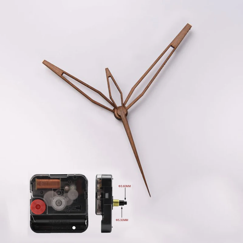 FedEx 100 sets Wall Clock Movement Seiko Shaft with Wood Hands For 3D Wall Clock асовой механизм DIY Creative Replacement 12inch
FedEx 100 sets Wall Clock Movement Seiko Shaft with Wood Hands For 3D Wall Clock асовой механизм DIY Creative Replacement 12inch