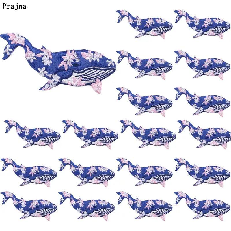 Prajna 10 PCS Cartoon Whale Embroidered Patches On Clothes Applique Iron On Patches For Clothing Stickers Cartoon Patch Badges
Prajna 10 PCS Cartoon Whale Embroidered Patches On Clothes Applique Iron On Patches For Clothing Stickers Cartoon Patch Badges