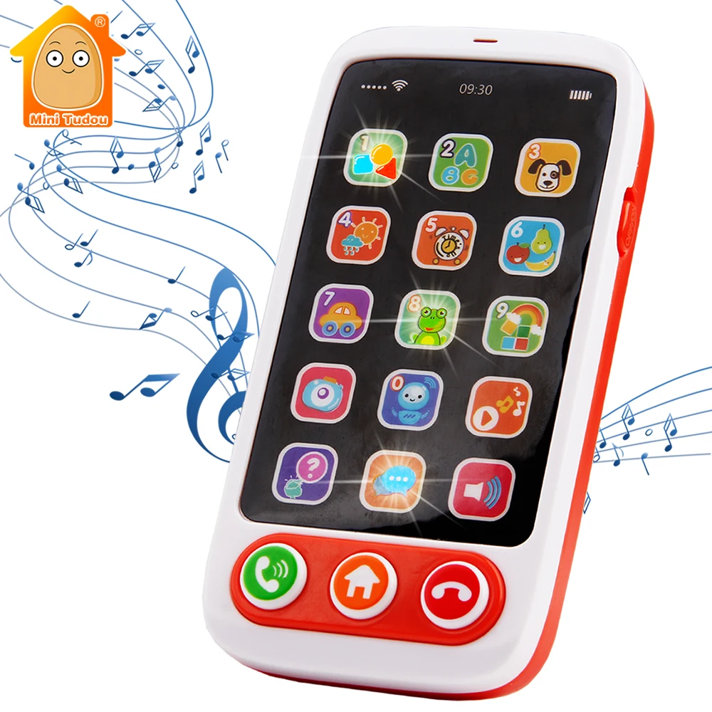 Baby Mobile Phone Toy Kids Fake Phone Cartoon Music Simulation Sound Babyphone Early Educational Learning Toys For Children Gift
Baby Mobile Phone Toy Kids Fake Phone Cartoon Music Simulation Sound Babyphone Early Educational Learning Toys For Children Gift