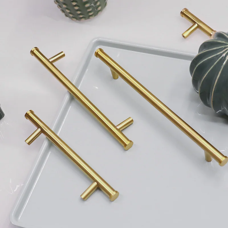 Gold/ Solid Brass Knobs European T Bar Handles Drawer Pulls Kitchen Cabinet Knobs And Handles Furniture Hardware
Gold/ Solid Brass Knobs European T Bar Handles Drawer Pulls Kitchen Cabinet Knobs And Handles Furniture Hardware