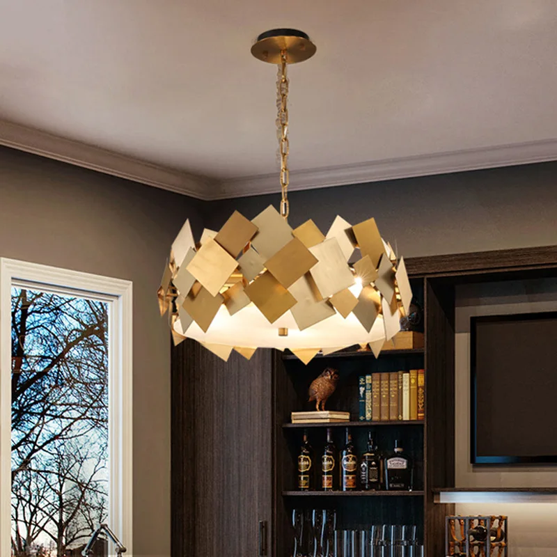 Nordic luxury living room Chandelier Postmodern minimalist Stainless steel 110-220V dining room bedroom LED Chandelier Lighting
Nordic luxury living room Chandelier Postmodern minimalist Stainless steel 110-220V dining room bedroom LED Chandelier Lighting