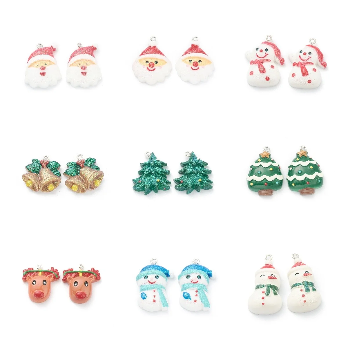 30pcs Resin Christmas Tree Santa Claus Snowman f Charms For Earrings Pendants Necklaces Charms DIY Jewelry Making Accessories
30pcs Resin Christmas Tree Santa Claus Snowman f Charms For Earrings Pendants Necklaces Charms DIY Jewelry Making Accessories