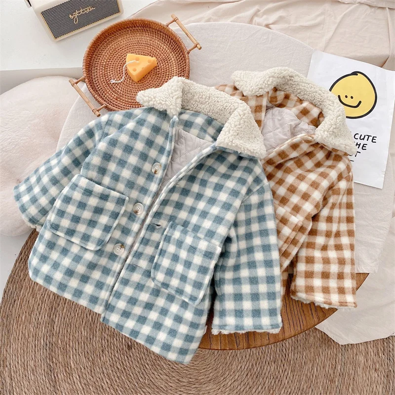 Girls Boys Coat Jacket Plus Velvet Thicken 2022 Vintage Warm Winter Outerwear Christmas Gift Cotton Fleece Kids Children's Cloth
Girls Boys Coat Jacket Plus Velvet Thicken 2022 Vintage Warm Winter Outerwear Christmas Gift Cotton Fleece Kids Children's Cloth