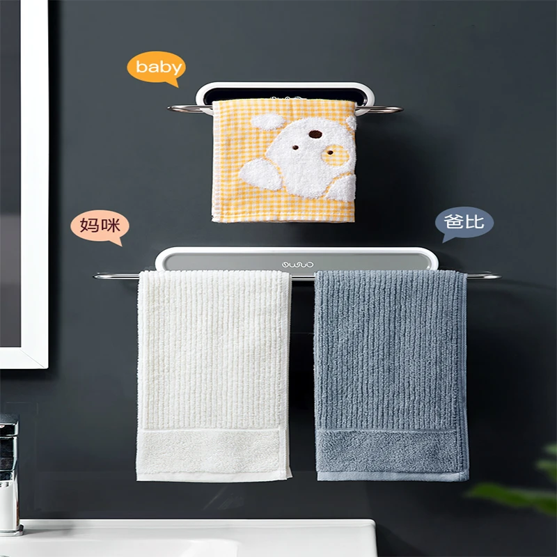 Multifunction Punch-free Stainless Steel Single Folding Towel Rack Kitchen Non-Perforated Hanging Rod Cabinet Door Rag Hanger
Multifunction Punch-free Stainless Steel Single Folding Towel Rack Kitchen Non-Perforated Hanging Rod Cabinet Door Rag Hanger