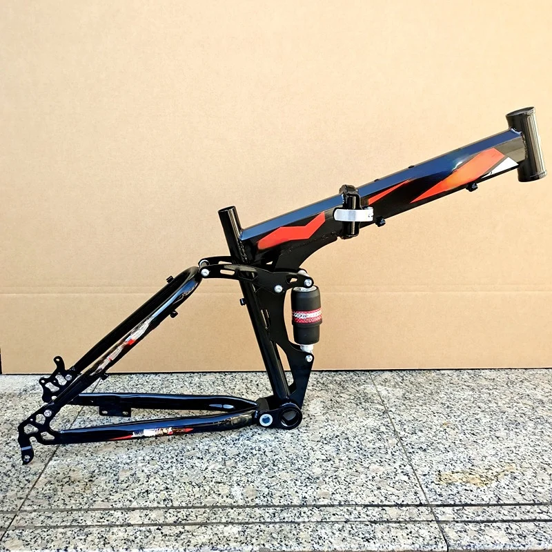 Car Softail Bicycle Frame Stack 6-Inch 24-Inch R Folding 2 Steel Floor a Bicycle Stand Double Shock Absorber Double Disc Brake
Car Softail Bicycle Frame Stack 6-Inch 24-Inch R Folding 2 Steel Floor a Bicycle Stand Double Shock Absorber Double Disc Brake