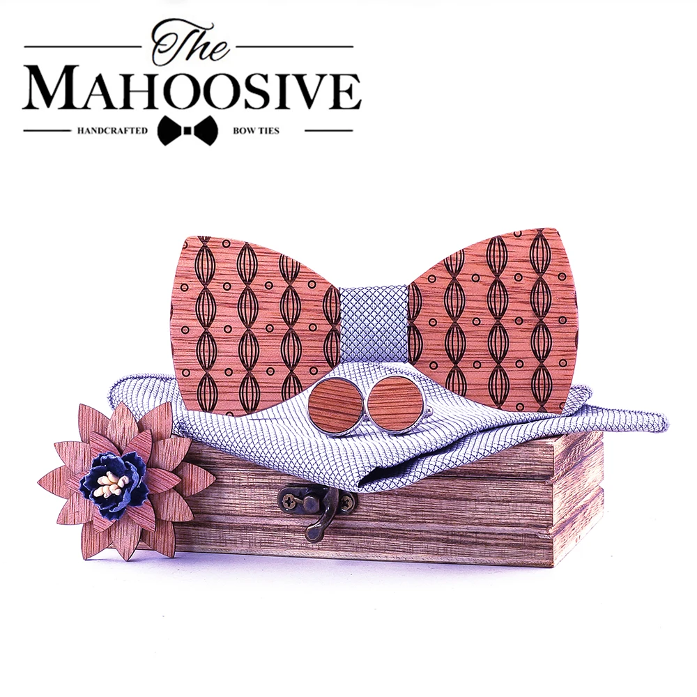 Christmas gift for men Wooden bow tie for Mens design necktie neckwear cufflinks handkerchief with gift box
Christmas gift for men Wooden bow tie for Mens design necktie neckwear cufflinks handkerchief with gift box