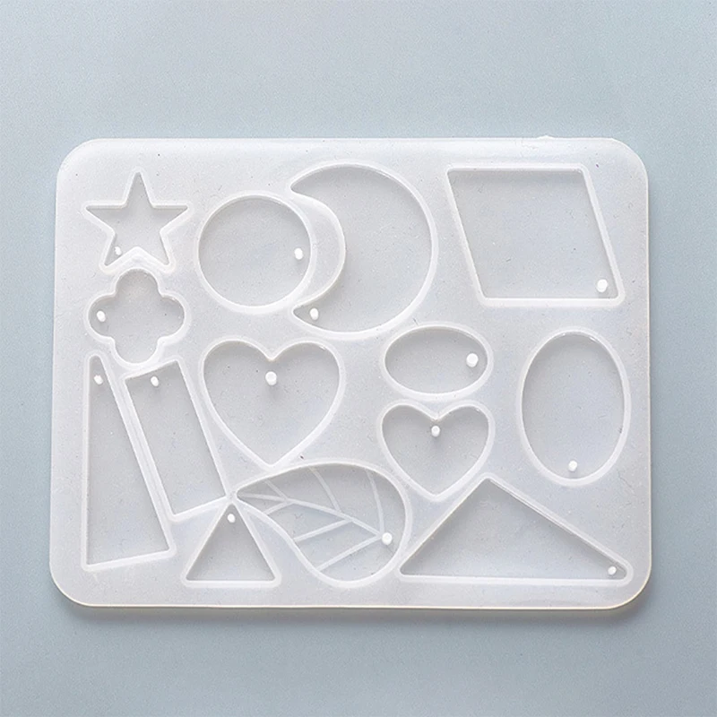 Handmade Silicone Earrings Mold Necklace Earring Pendant Resin Molds Drop Dangle Resin Earring Mold Jewelry Making Tools
Handmade Silicone Earrings Mold Necklace Earring Pendant Resin Molds Drop Dangle Resin Earring Mold Jewelry Making Tools