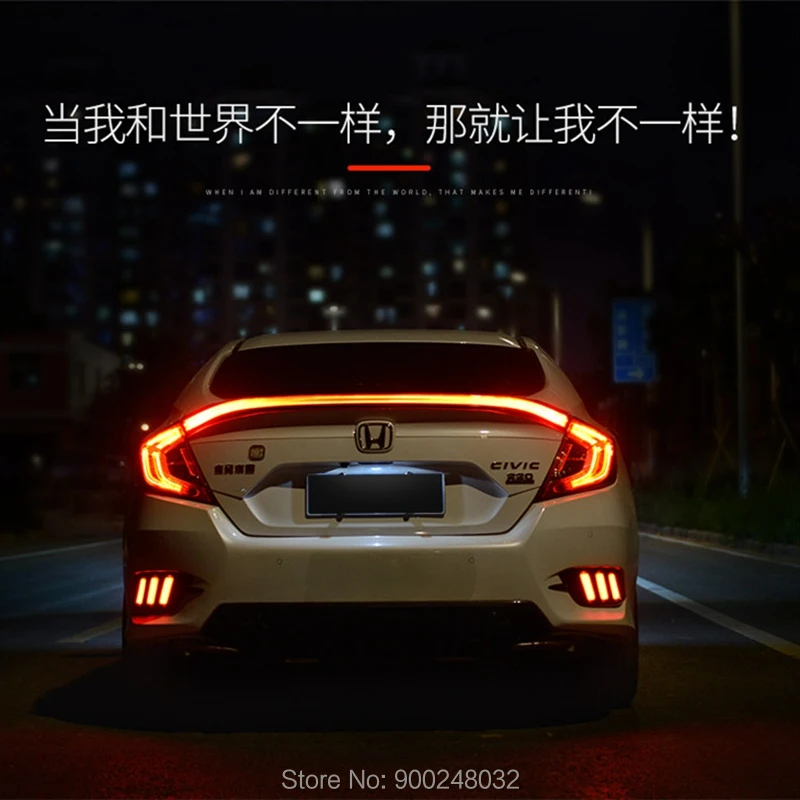 For Honda for Civic 2016-2018 Car Style LED ABS Plastic Unpainted Color Rear Roof Spoiler Wing Trunk Lip Boot Cover Car Styling
For Honda for Civic 2016-2018 Car Style LED ABS Plastic Unpainted Color Rear Roof Spoiler Wing Trunk Lip Boot Cover Car Styling