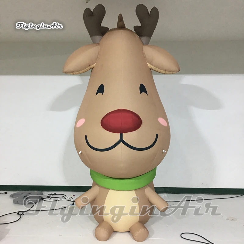 Cute Inflatable Christmas Elk 3.5m High Xmas Cartoon Animal Model Blow Up Reindeer Balloon For Outdoor Noel House Decoration
Cute Inflatable Christmas Elk 3.5m High Xmas Cartoon Animal Model Blow Up Reindeer Balloon For Outdoor Noel House Decoration