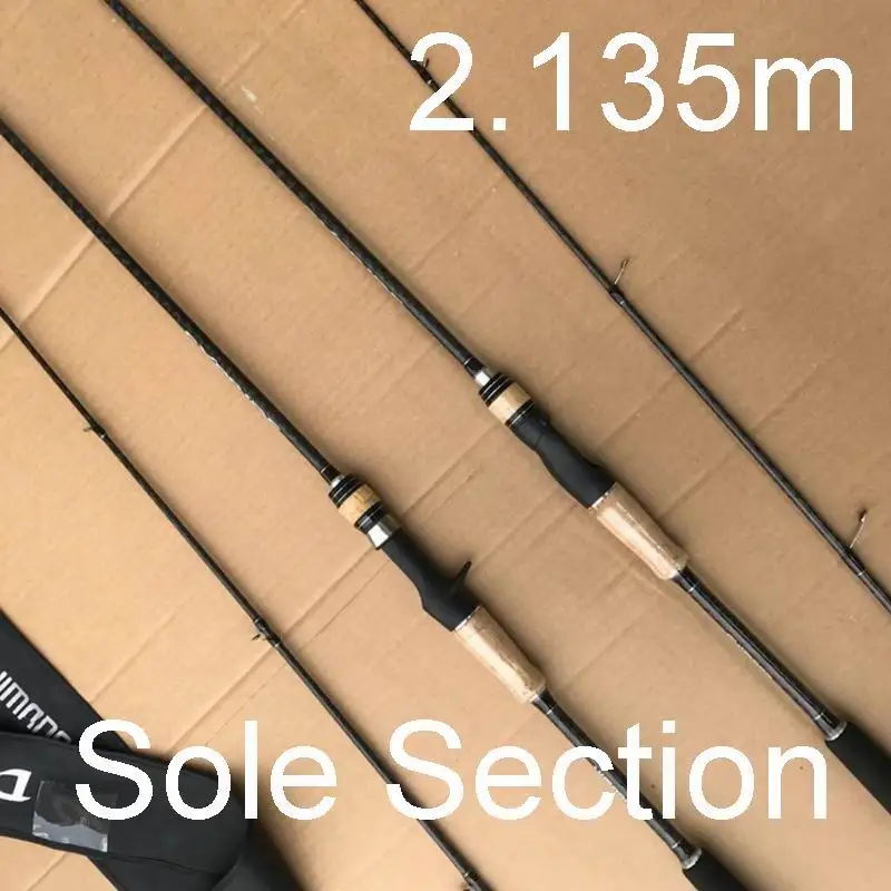 2.13m Fast ML Sole Section Carbon Slow Jigging Ocean Fishing Rod 121g Gun Handle Bait 5-20g 1.9-11mm 8 Fuji Rings 4-Axis X Wrap
2.13m Fast ML Sole Section Carbon Slow Jigging Ocean Fishing Rod 121g Gun Handle Bait 5-20g 1.9-11mm 8 Fuji Rings 4-Axis X Wrap