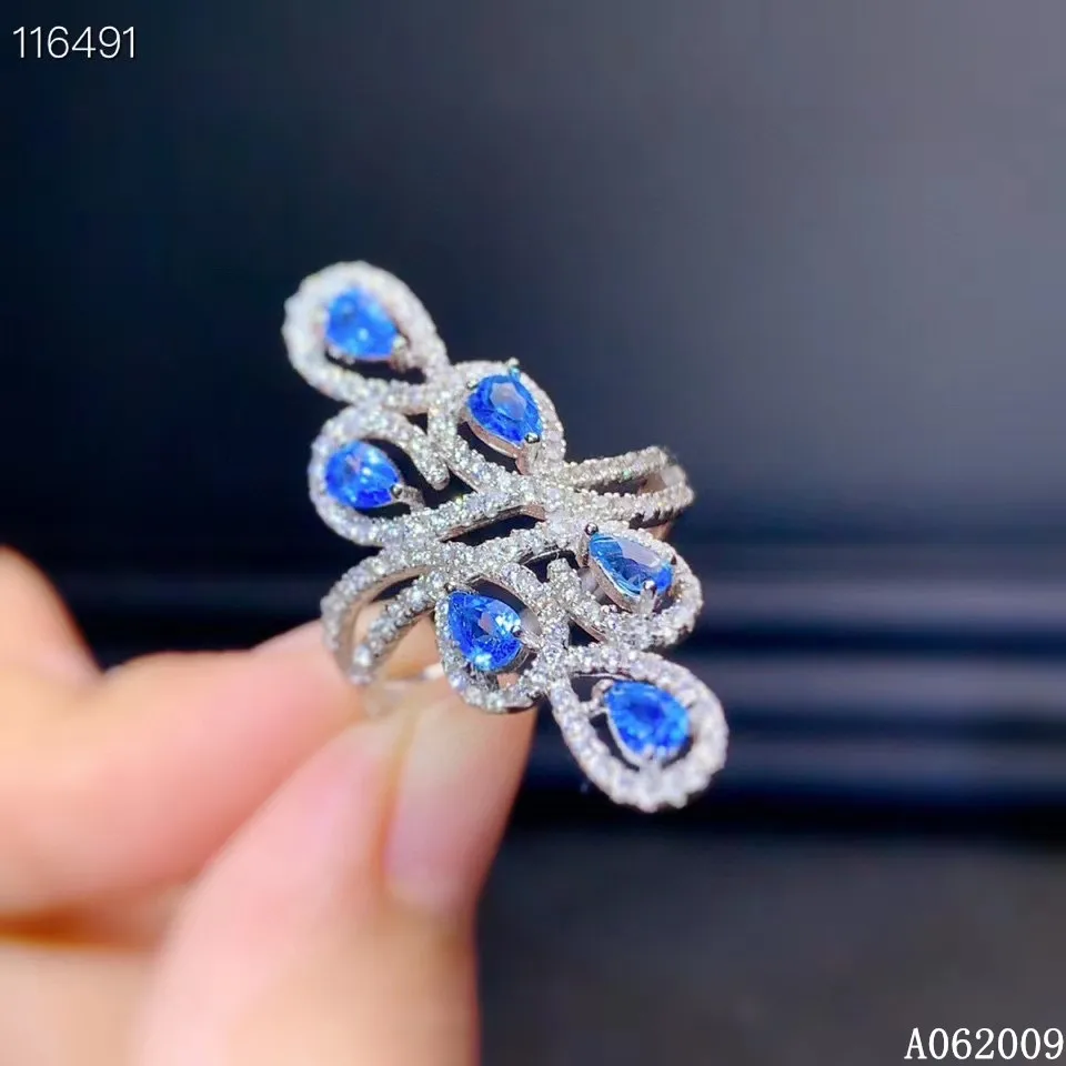 KJJEAXCMY fine jewelry 925 sterling silver inlaid natural blue topaz new ring exquisite girl's ring support test
KJJEAXCMY fine jewelry 925 sterling silver inlaid natural blue topaz new ring exquisite girl's ring support test