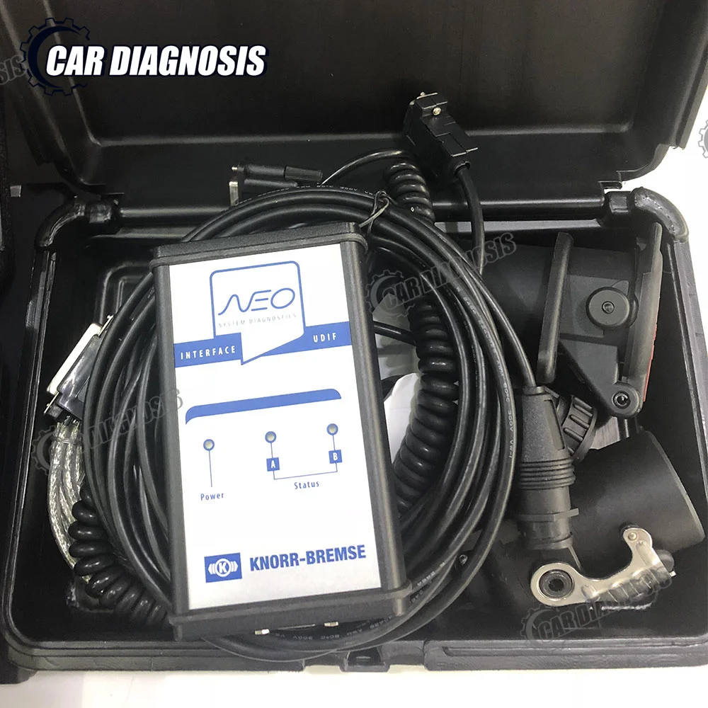 multi-language KNORR-BREMSE diagnostic tool for Knorr trailers and semi-trailers brake system KNORR NEO UDIF Interface tool
multi-language KNORR-BREMSE diagnostic tool for Knorr trailers and semi-trailers brake system KNORR NEO UDIF Interface tool