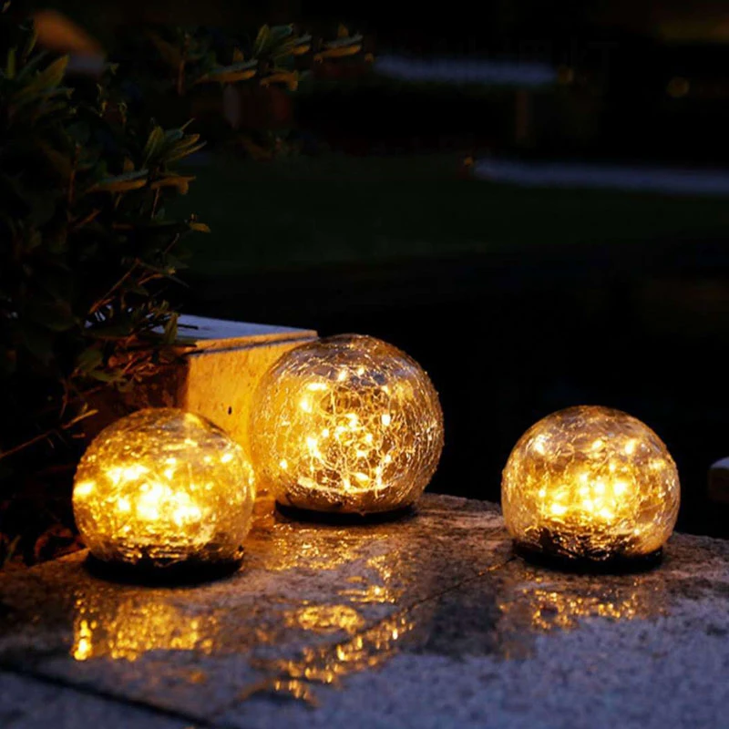 Pastoral Glass Ball Waterproof Solar Light Outdoor Garden Furnishing Crafts Courtyard Landscape Lawn Night Light Ornaments Decor
Pastoral Glass Ball Waterproof Solar Light Outdoor Garden Furnishing Crafts Courtyard Landscape Lawn Night Light Ornaments Decor