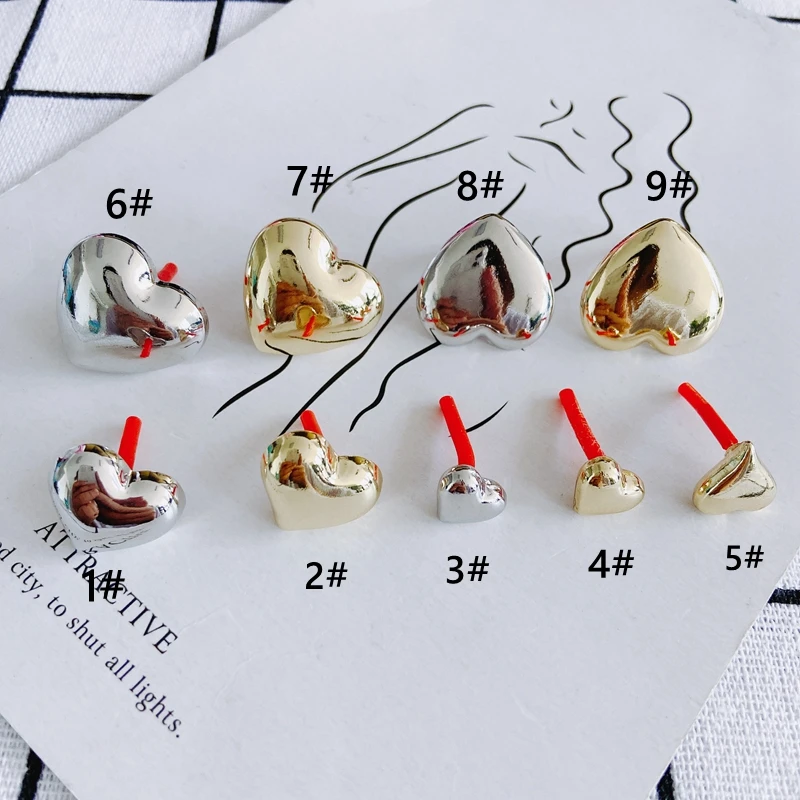 DIY jewelry accessories simple three-dimensional love earrings jewelry accessories materials
DIY jewelry accessories simple three-dimensional love earrings jewelry accessories materials