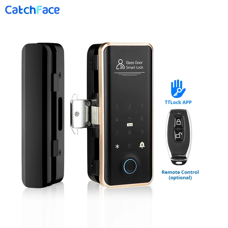 TTLOCK Smart Lock For Glass Door Fingerprint Code Card Frameless Frame Electronic Door Lock Digital Lock Sliding Door
TTLOCK Smart Lock For Glass Door Fingerprint Code Card Frameless Frame Electronic Door Lock Digital Lock Sliding Door