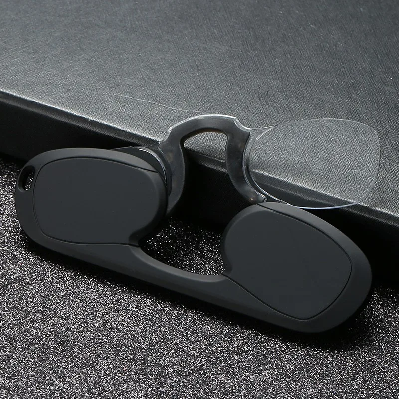 Portable Nose Clip Reading Glasses without Arms, Easy Clip, easy put in pocket and wallet
Portable Nose Clip Reading Glasses without Arms, Easy Clip, easy put in pocket and wallet