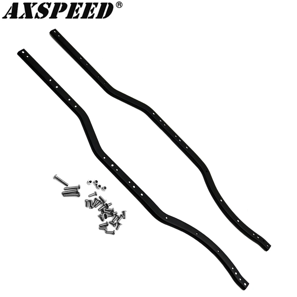 AXSPEED Балка из нержавеющей стали, Боковая Рама, шасси для Axial SCX10 и SCX10 II 90046 90047 1/10 RC Гусеничный автомобиль, обновленные детали
AXSPEED Балка из нержавеющей стали, Боковая Рама, шасси для Axial SCX10 и SCX10 II 90046 90047 1/10 RC Гусеничный автомобиль, обновленные детали
