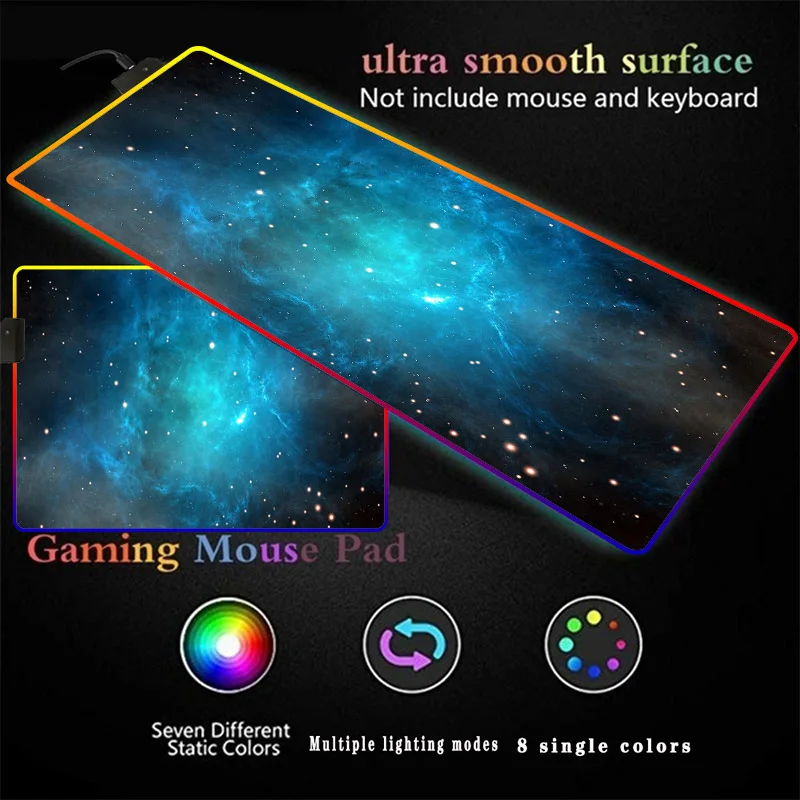 Nebula Space Gaming Mouse Pad Large RGB Computer Mause Pad XXL Mousepad Gamer Keyboard Mause Carpet Desk Mat PC Game Mouse Pad
Nebula Space Gaming Mouse Pad Large RGB Computer Mause Pad XXL Mousepad Gamer Keyboard Mause Carpet Desk Mat PC Game Mouse Pad
