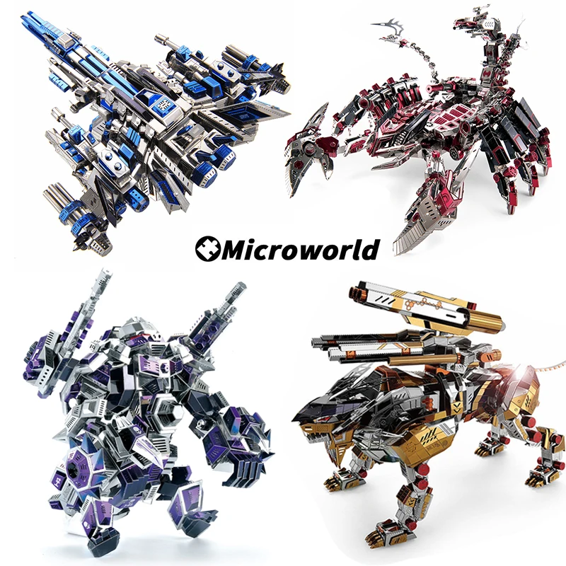 Металлический 3D-пазл Microworld, наборы для сборки механических животных «сделай сам», рождественские игрушки, подарок для детей, подростков и взрослых
Металлический 3D-пазл Microworld, наборы для сборки механических животных «сделай сам», рождественские игрушки, подарок для детей, подростков и взрослых