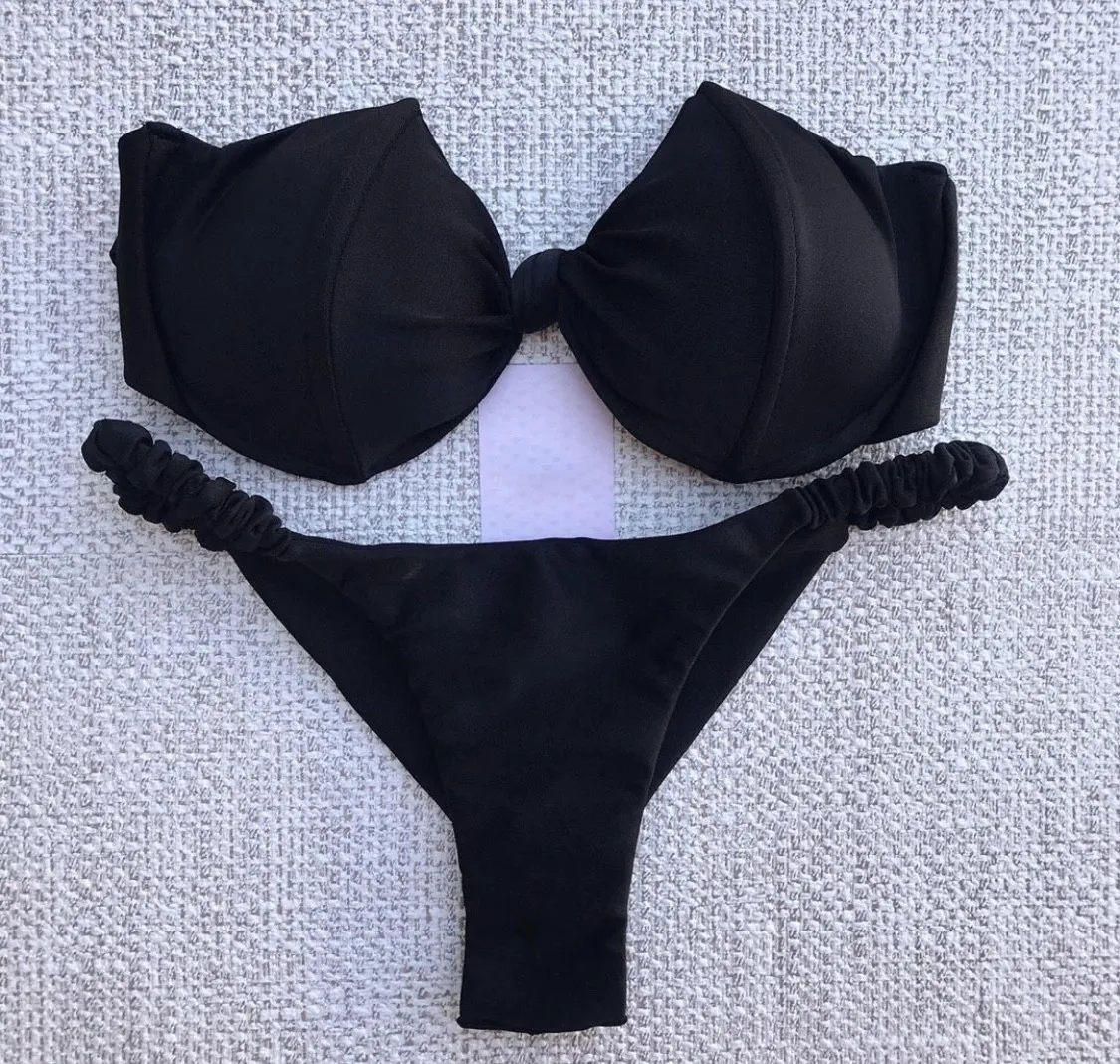 2021 New Separate Body Swimsuit Female Pure Color Sexy Bikini Swimming Triangle Swimsuit Female
2021 New Separate Body Swimsuit Female Pure Color Sexy Bikini Swimming Triangle Swimsuit Female