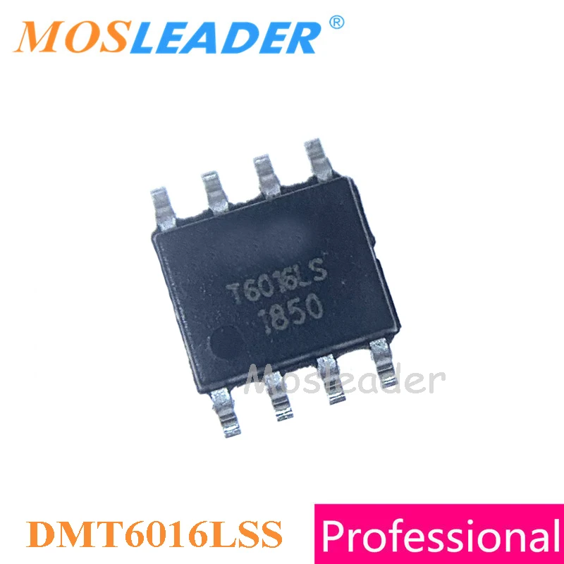 Mosleader DMT6016LSS T6016LS SOP8 100 шт. 1000 N-Channel 60 V 9.2A МОП-транзисторов, сделано в Китае, высокое качество
Mosleader DMT6016LSS T6016LS SOP8 100 шт. 1000 N-Channel 60 V 9.2A МОП-транзисторов, сделано в Китае, высокое качество