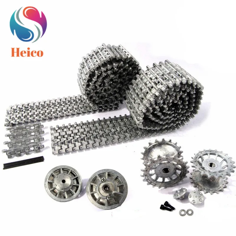 2pcs/lot Tank Model Metal Track Robotic Sliver Crawler Trackline for RC Robot RC Robot Tank Chassis Parts Heng Long 1/16 Tiger
2pcs/lot Tank Model Metal Track Robotic Sliver Crawler Trackline for RC Robot RC Robot Tank Chassis Parts Heng Long 1/16 Tiger