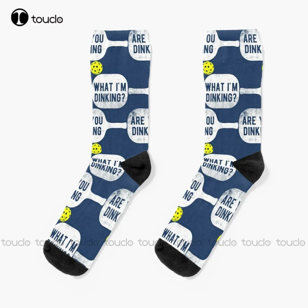 Are You Dinking What I'M Dinking Pickleball Socks Work Socks For Men Christmas New Year Gift Custom Gift Unisex Adult Women Men
Are You Dinking What I'M Dinking Pickleball Socks Work Socks For Men Christmas New Year Gift Custom Gift Unisex Adult Women Men